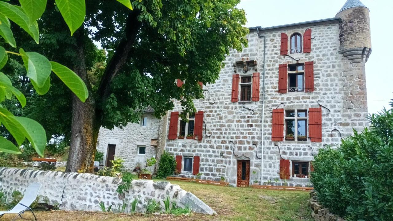 Bed and Breakfast Manoir Du Grail Devesset Exterior foto
